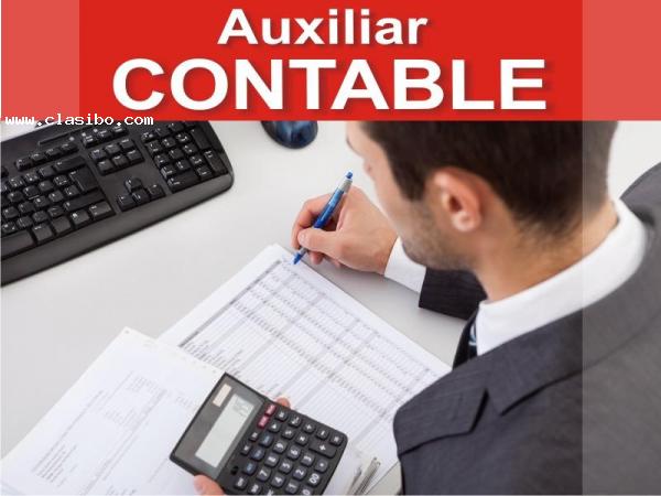 Buscamos auxiliar contable
