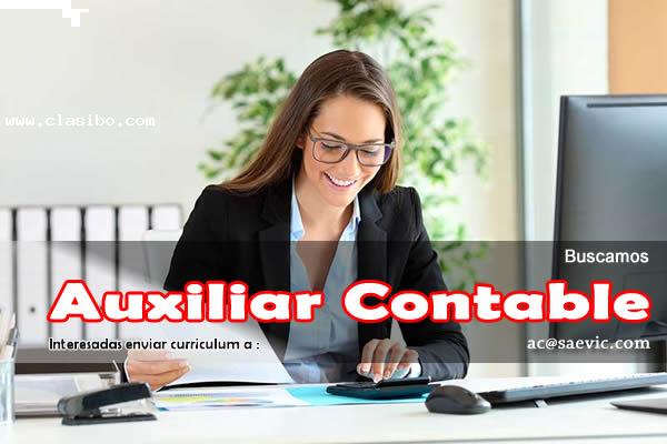 Buscamos auxiliares contables